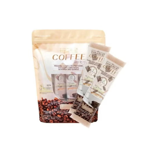 Hikari Slimming Coffee Premium Japan L-glutathione Collagen , Chia Seed , Moringa And Quinoa