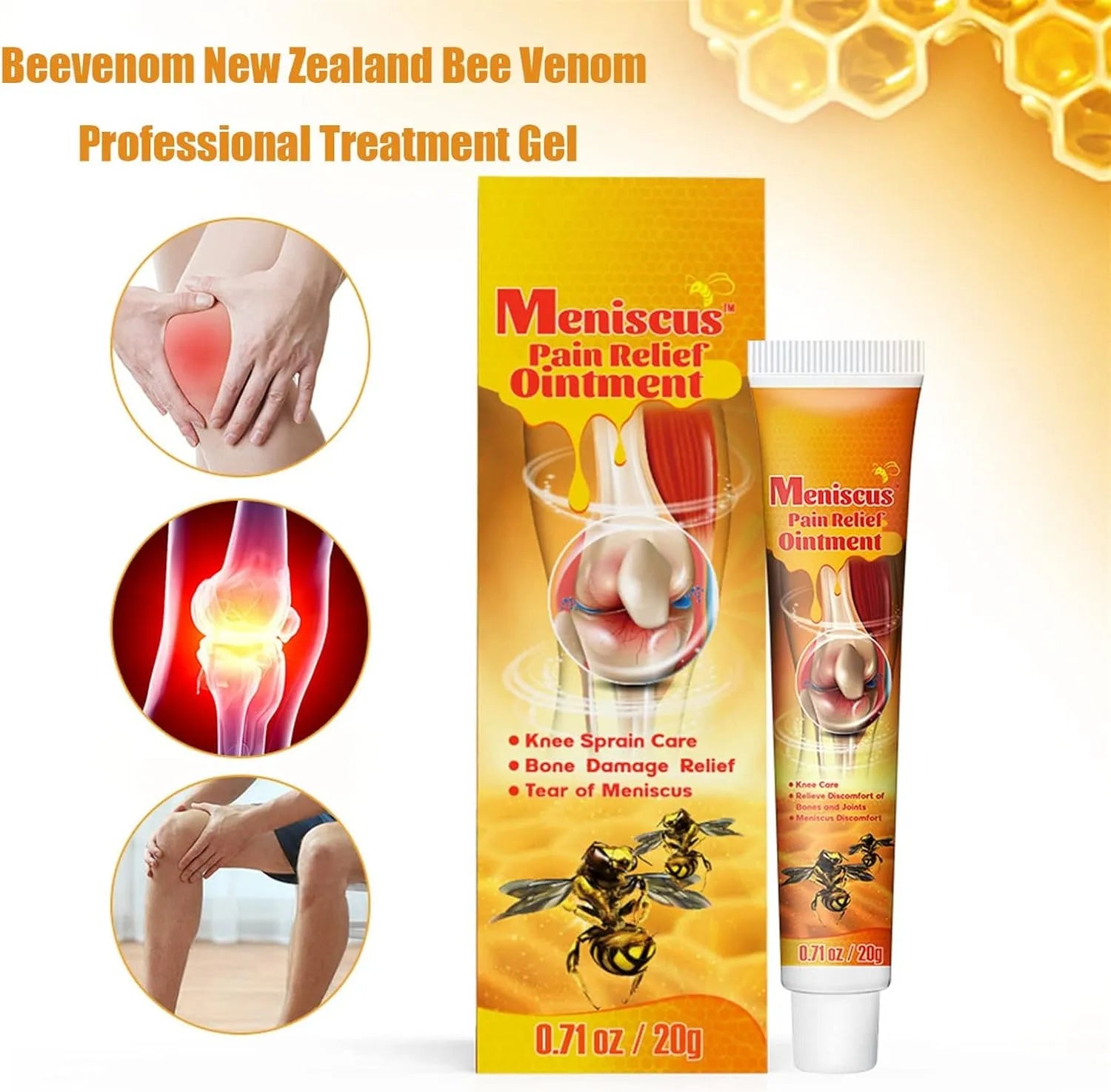 Dragon Honor  Beevenom New Bee Venom Professional Gel, New Bee Venom Cream