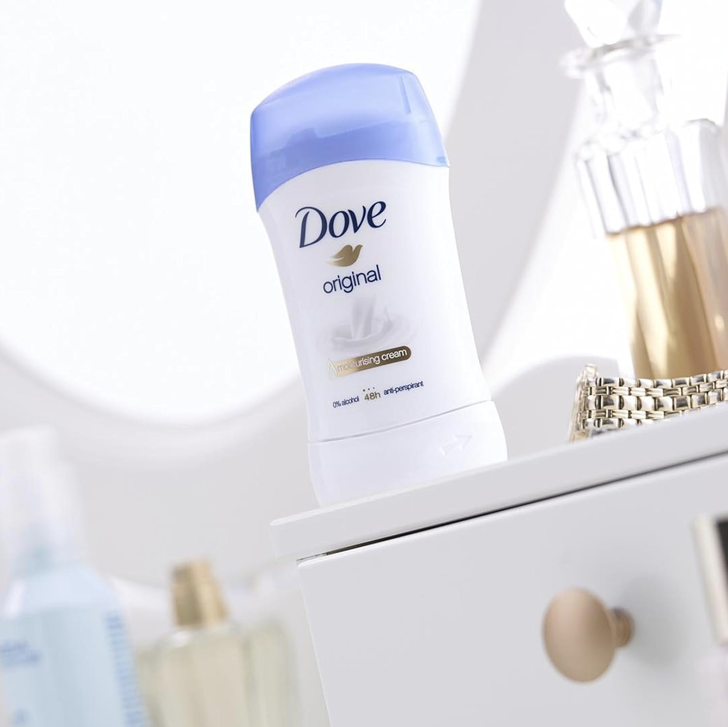 Dove Original, Antiperspirant & Deodorant Stick, 1.4 Oz/40 Ml (Pack of 4)