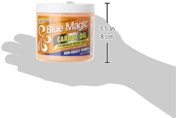 Blue Magic carrot oil leave in styling conditioner,