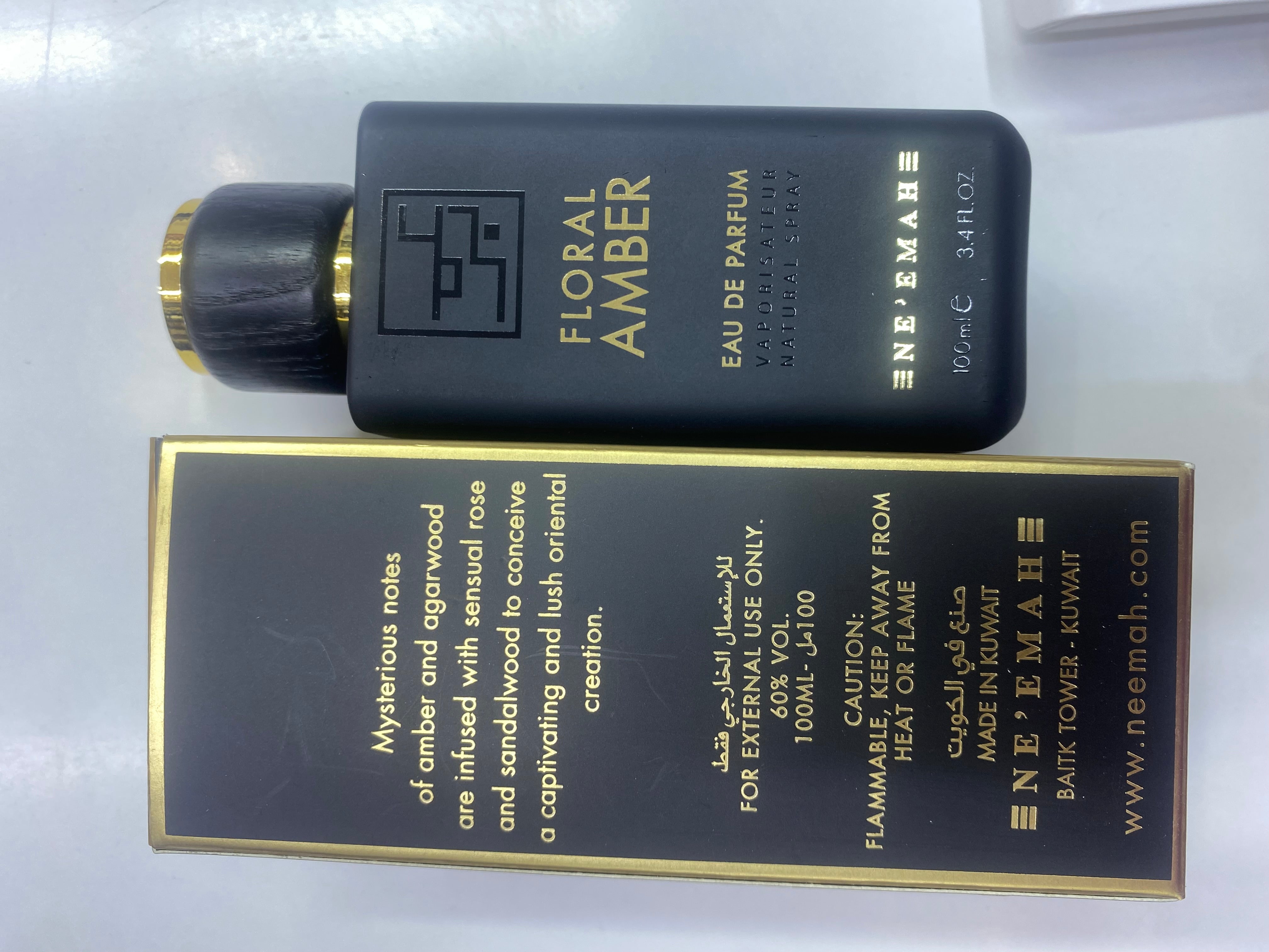 Floral Amber Eau perfume for Men 100 Ml