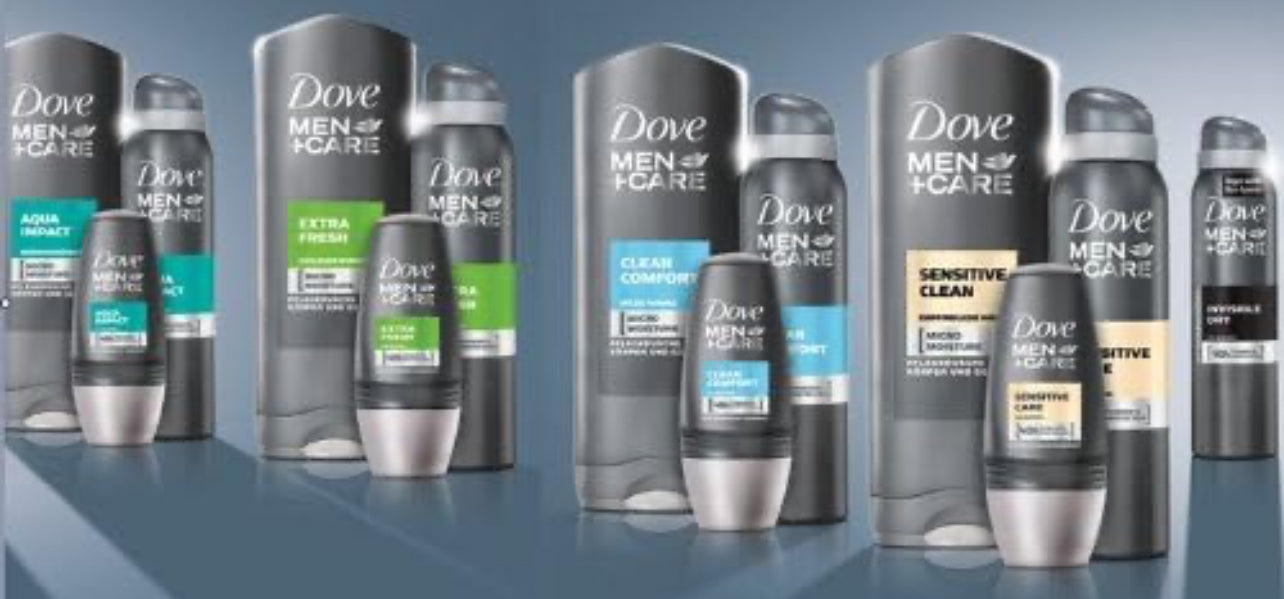 Dove Men Clean comfort Roll-On Deodorant (6 x 50 ml) by Dove