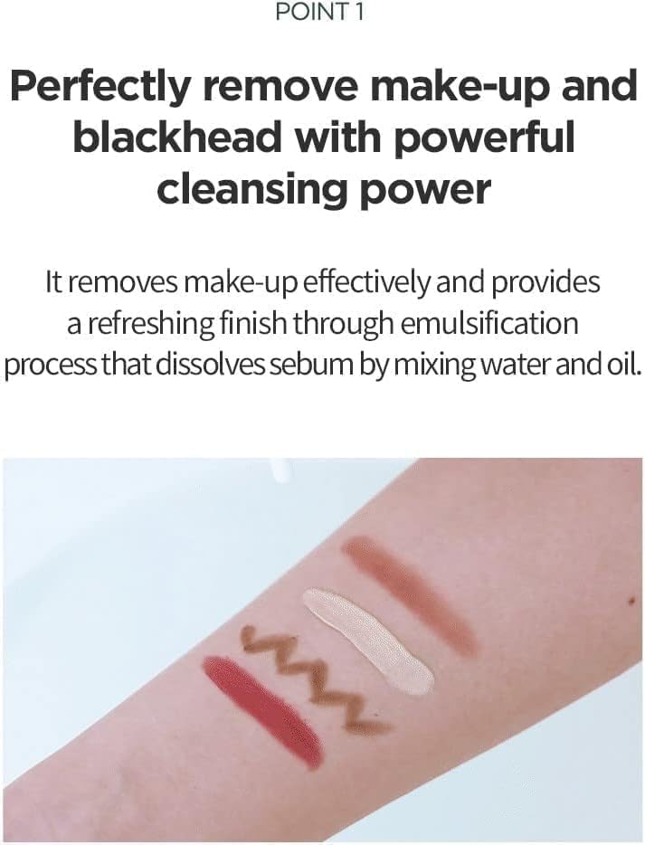 ANUA Heartleaf Pore Control Oil, Korean Facial Cleanser, Daily Blackhead Removal, 6.76 fl oz (200 ml)