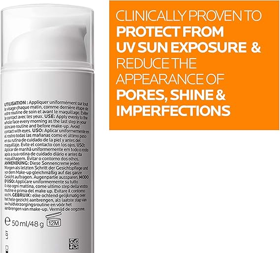La Roche Posay ANTHELIOS OIL CORRECT reduit les pores SPF50+ 50ml