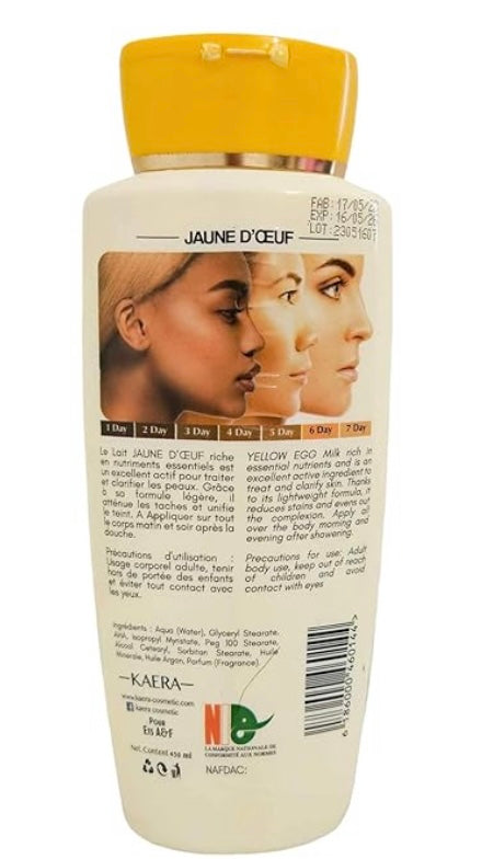 Jaune Doeuf Body unifying Extra Fort Egg Yolk Lotion 450ml