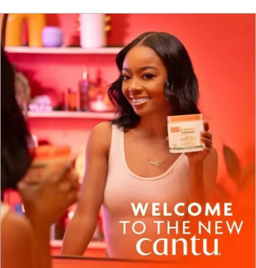 Cantu Shea Butter Leave-In Conditioning Repair Cream White 453g x pack of 1