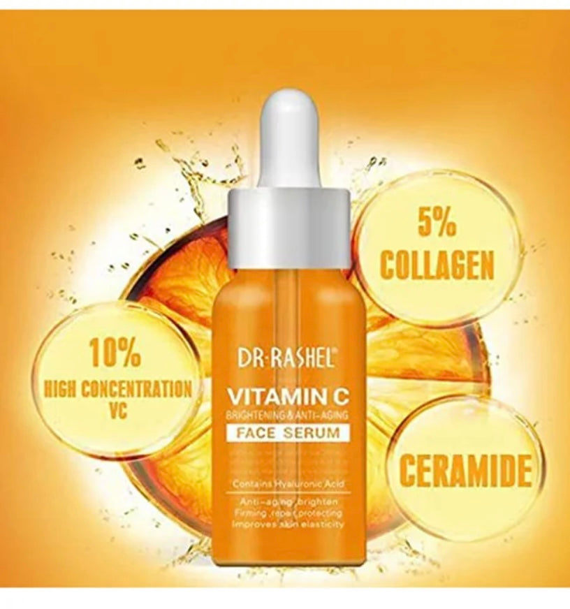 Vitamin C Brightening And Anti-Aging Facial Serum Orange 50ml