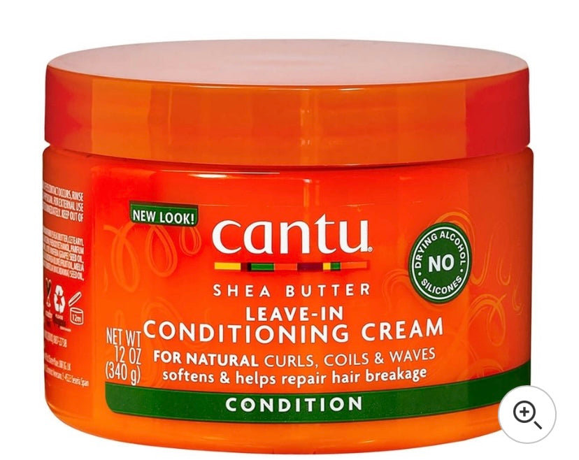 Cantu  Shea butter combo set of 3(shampoo+ conditioner + leave in conditioner )
