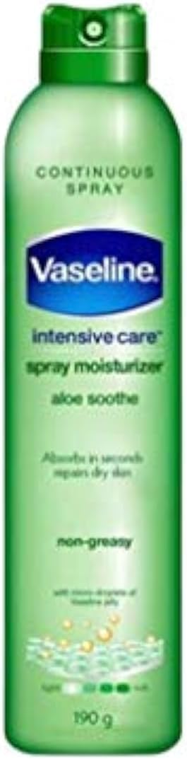 Vaseline Intensive Care Aloe Soothe Moisturizer Sprayer - 190ml