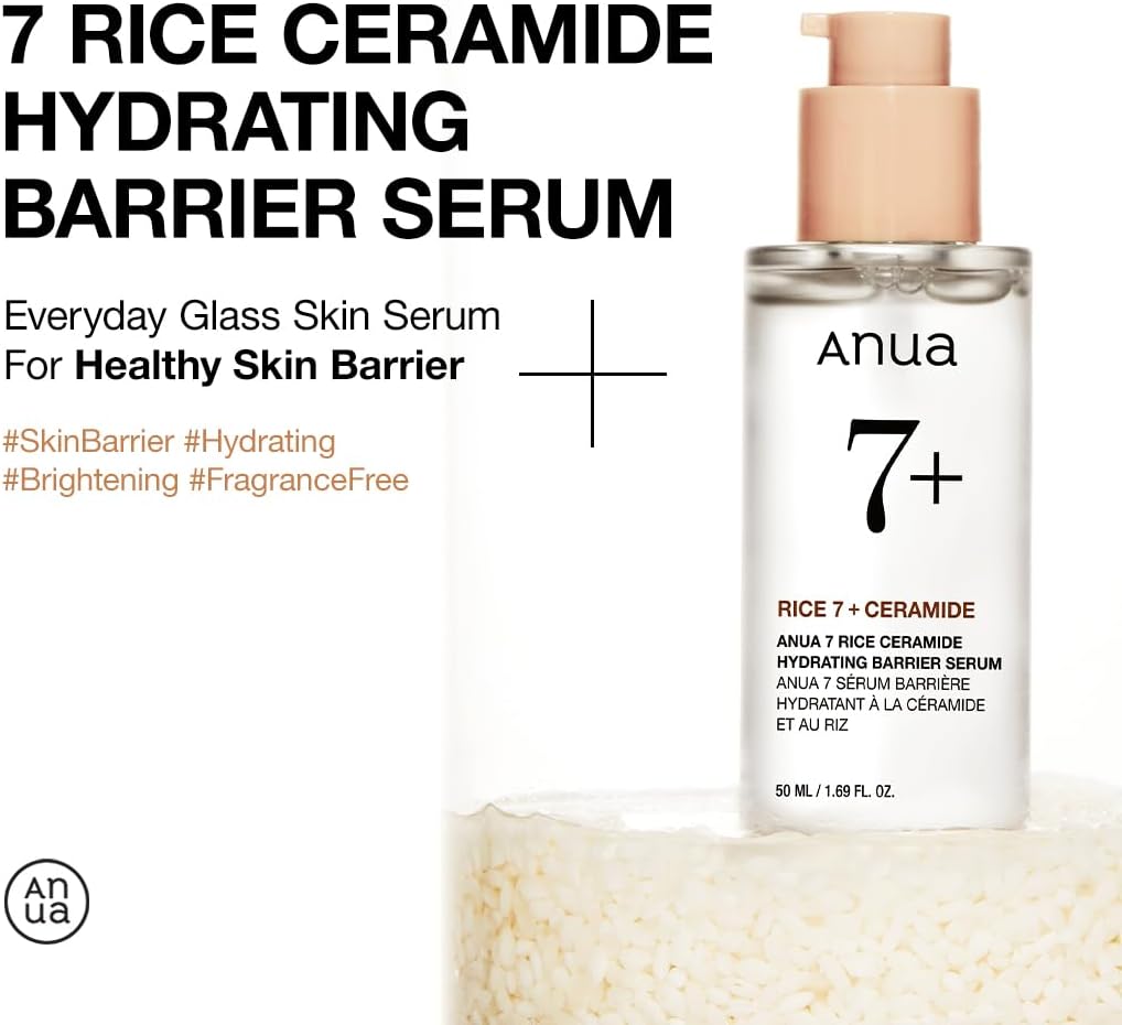 ANUA 7 RICE CERAMIDE HYDRATING BARRIER SERUM