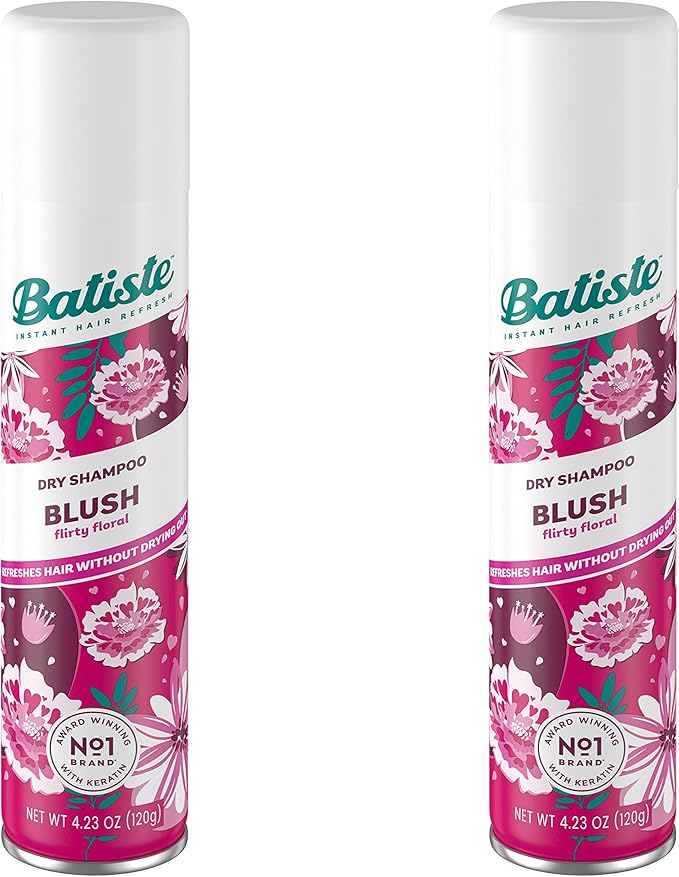 Batiste Dry Shampoo, Blush Fragrance 200ml x 2 pack