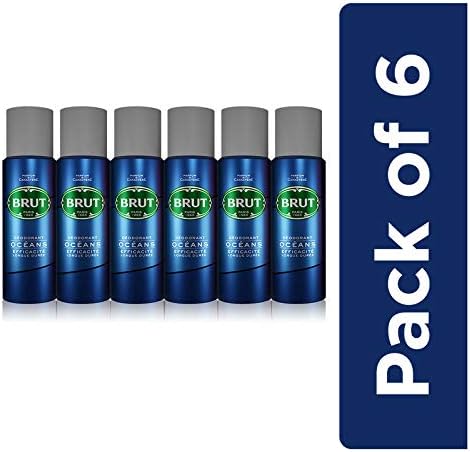 Brut Ocean Deodorant For Men, 200Ml X Pack Of 6