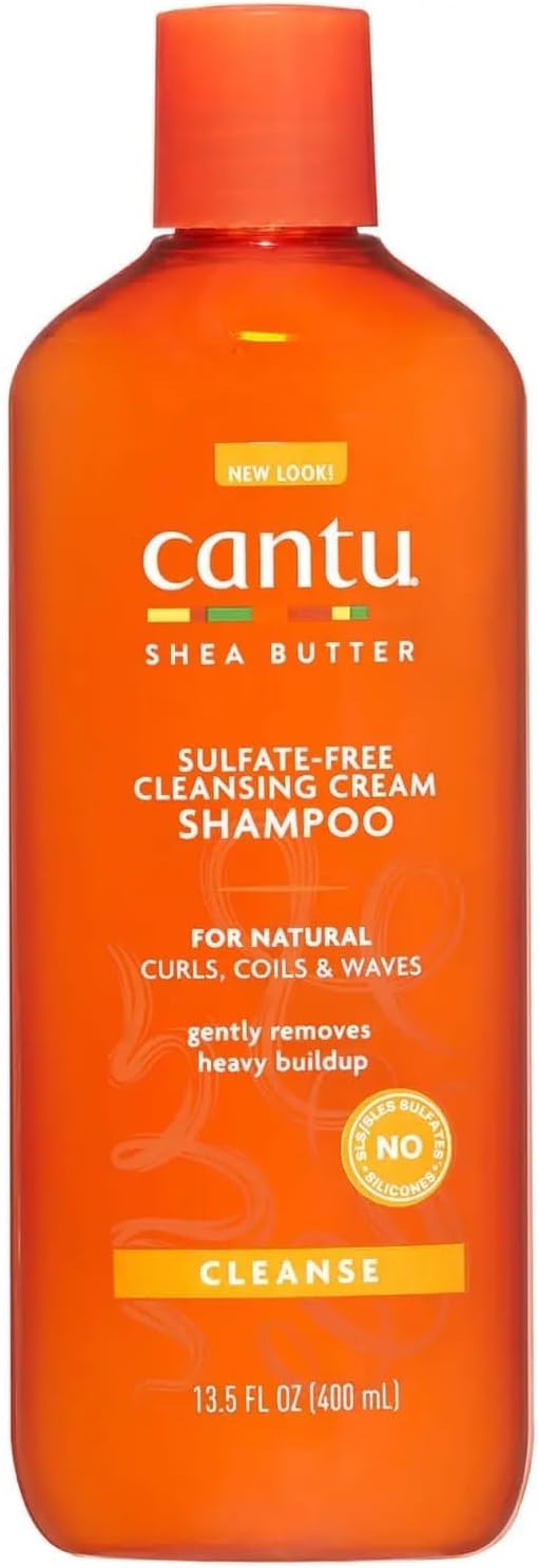 Cantu Shea Butter for Natural Hair Shampoo and Conditioner SULFATE FREE,400ML