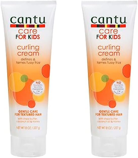 Cantu Care For Kids Curling Cream 8 oz. (Pack of 2)