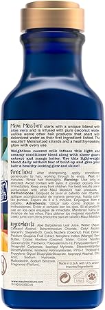 MAUI Moisture, Conditioner, Nourish & Moisture + Coconut Milk, 385ml