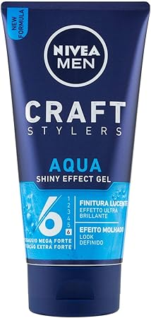 NIVEA Gel Aqua Tube 6 Mega Strong Gel 150 Ml. Hair Gel