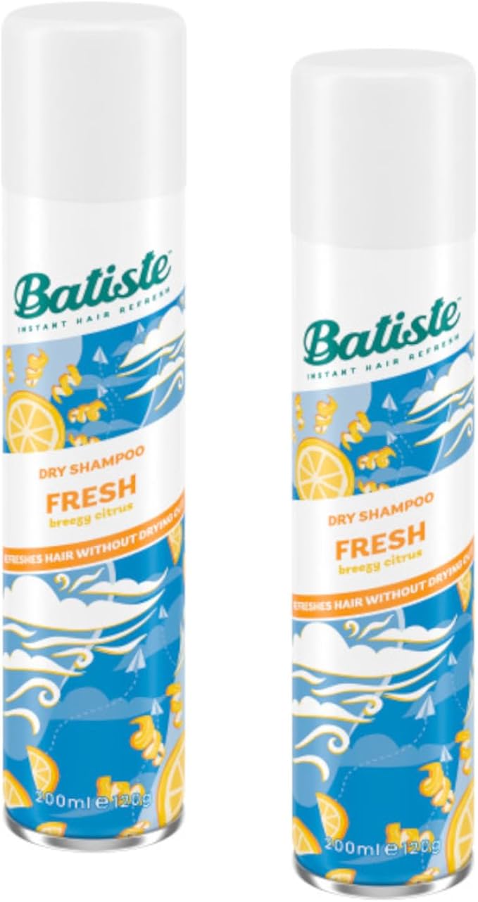 Batiste Shampoo Dry Fresh 6.73 Ounce (199ml) (Pack of 2)