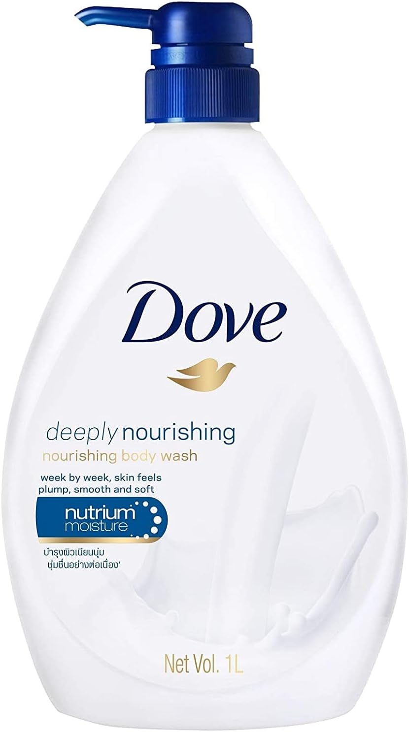 Uniliver Dove Body Wash 33.8Oz W/Pump Deeply Nourishing Pack (Deeply Nourishing, 1)