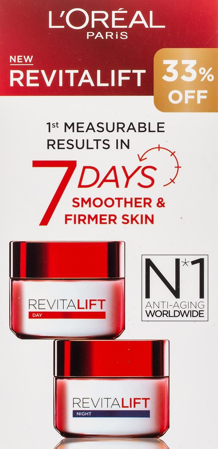 L'Oreal Paris Formula Revitalift Day Cream With Night Cream