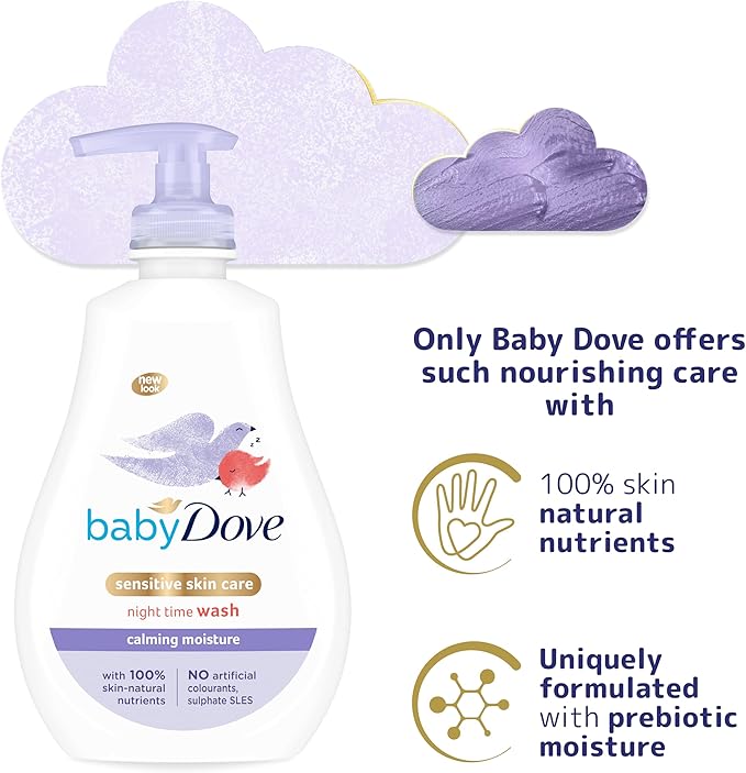 Baby Dove Calming Moisture Head to Toe Wash 400 ml