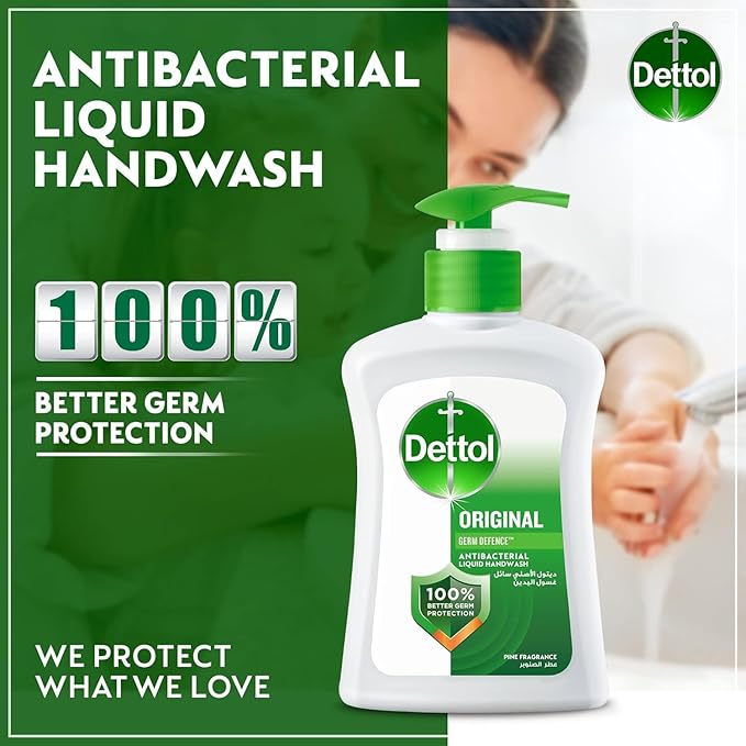 Dettol Original Handwash Liquid Soap Pine Fragrance 200ml