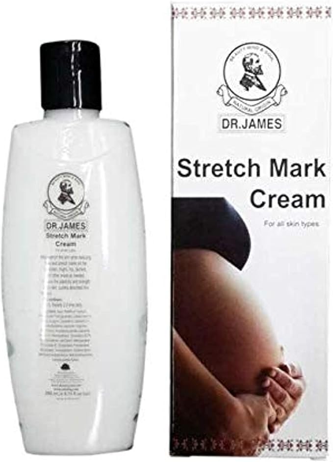 Dr. James Stretch Mark Cream - Aroma Oil Formula for All Skin Types (200ml)