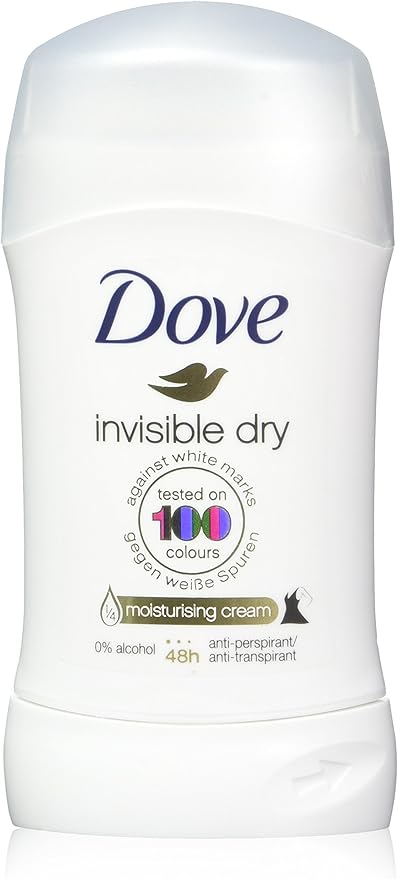 Dove Invisible Dry Anti-Perspirant Deodorant Stick 40ml X PACK OF 6