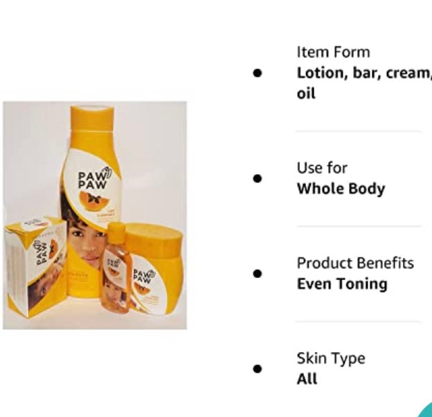 Paw Paw Clarifying Body kit 4pcs