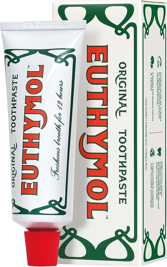 Euthymol original toothpaste 75ml X Pack of 3