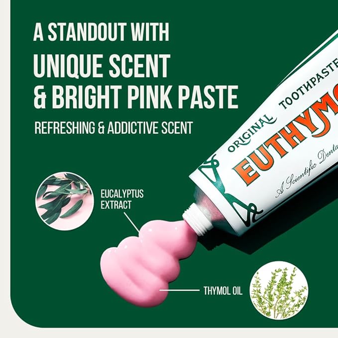 Euthymol original toothpaste 75ml X Pack of 3