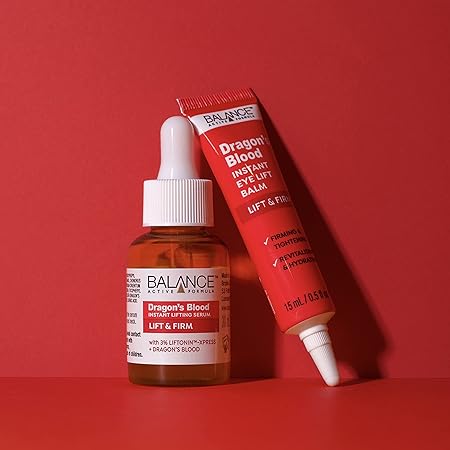 Balance Active Formula Dragons Blood Instant Eye Lift Balm (15ml) - Firming & tightening. Revitalising & Hydrating.