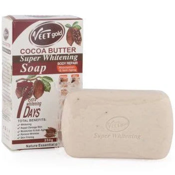 Veet Gold Cocoa Butter Super Whitening Soap, Moisturizer & Anti-agi