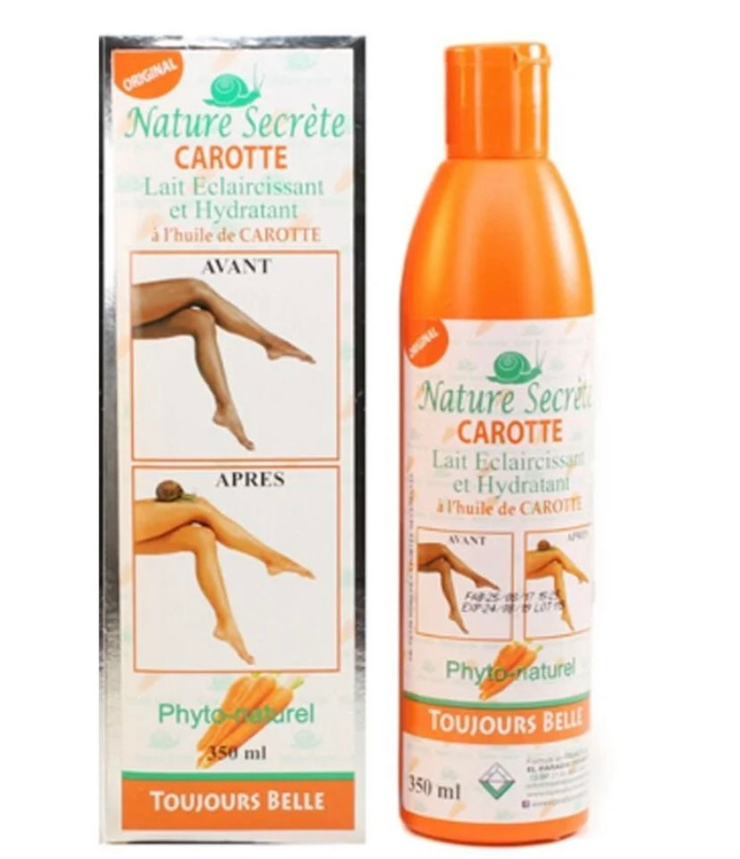 Nature secret carotte Moisturizing Body Lotion 350 ml