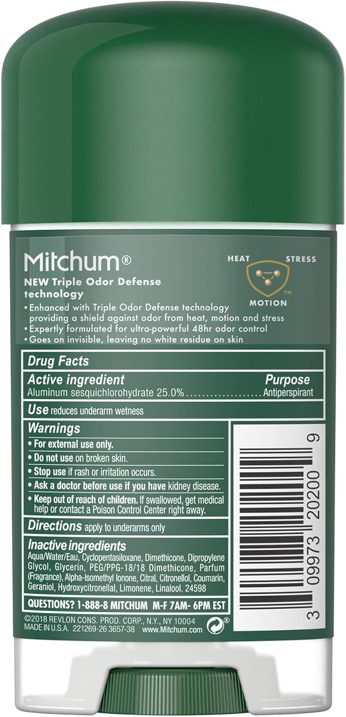 Mitchum Power Gel Mountain Air Anti-Perspirant & Deodorant