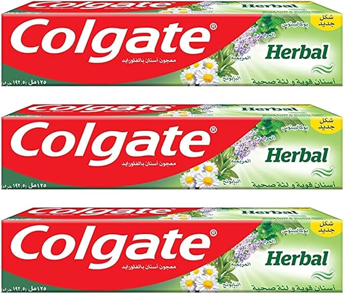 Colgate Toothpaste Herbal 125ml - Pack Of 3