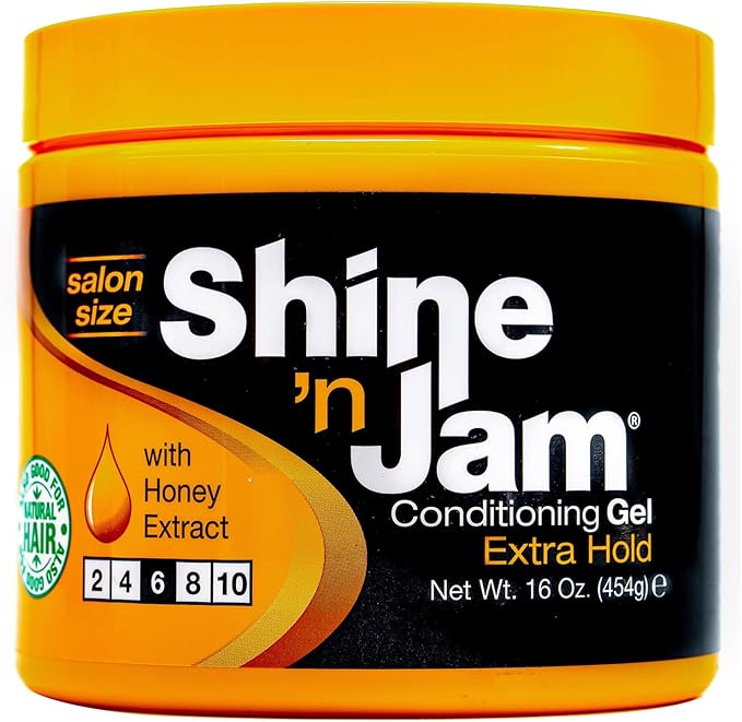 hine-N-Jam Shine N Jam Conditioning Gel Extra Hold  (473Ml)