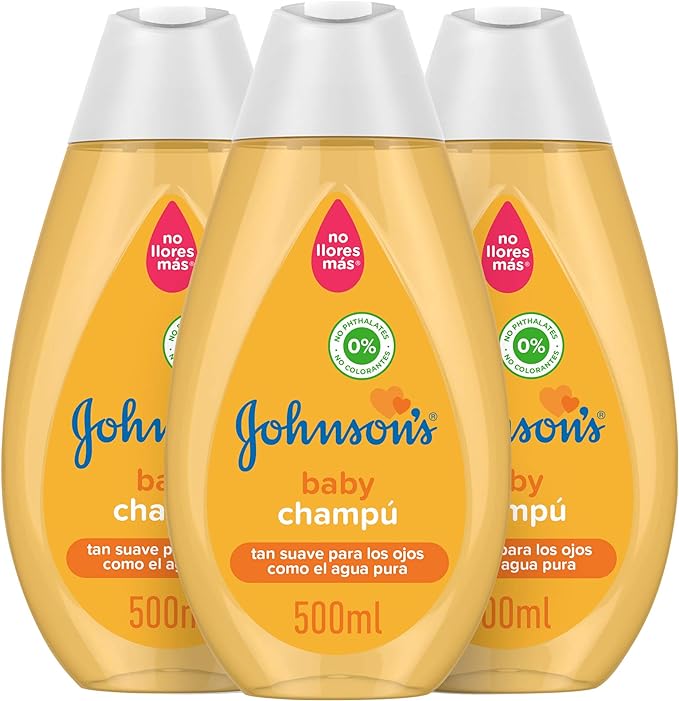 Johnson's Baby Shampoo - 3 x 500 ml