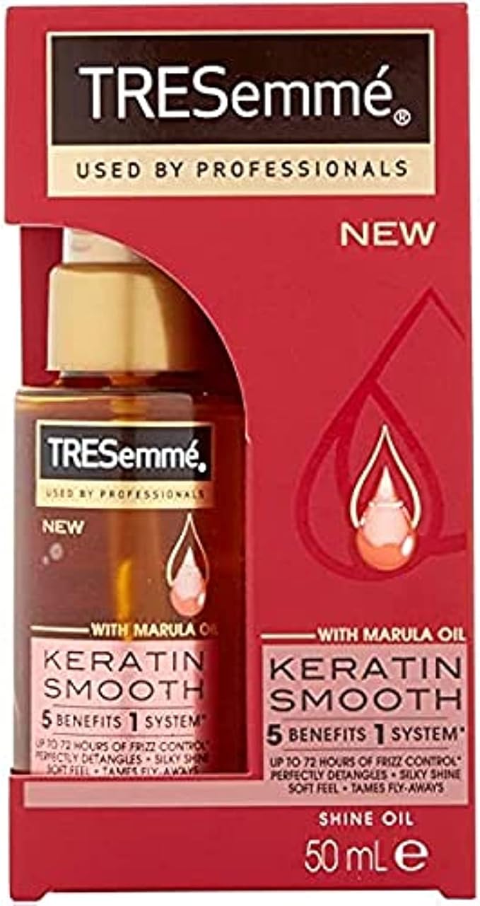 TRESemmé Pro Collection Keratin Smooth Shine Oil With Marula Oil, 50ml
