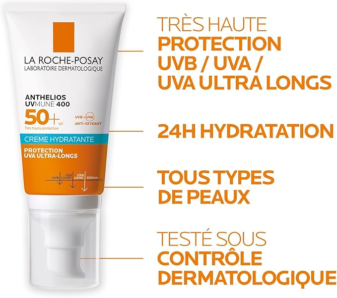 La Roche Posay ANTHELIOS UVMUNE 400 crème hydratante SPF50+ 50 ml