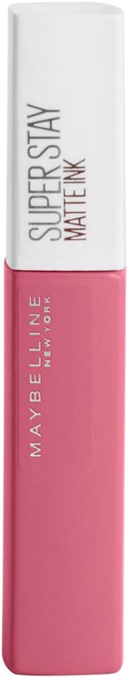 Maybelline, New York Super Stay Matte Ink Pink Lipstick, 125 Inspirer, 5 ml