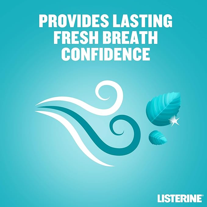 Listerine, Cool Mint Daily Mouthwash, Mint Flavour, 250ml