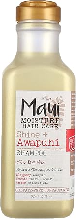 Maui Moisture Shine + Awapuhi Vegan Moisturizing Shampoo, 385ML