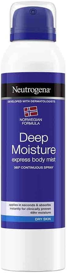 Neutrogena Norwegian Formula Deep Moisture Express Body Mist for Dry Skin 200 ml