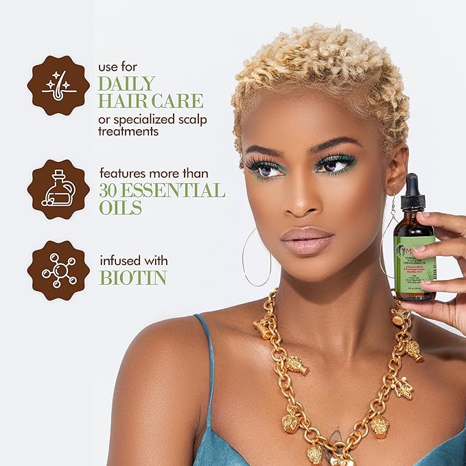 Mielle Organics MIELLE - ROSEMARY MINT, SCALP & HAIR OIL, INFUSED W/BIOTIN & ENCOURGES