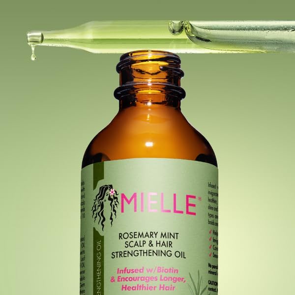 Mielle Organics Rosemary Mint Growth Oil, 2oz (Pack of 2)