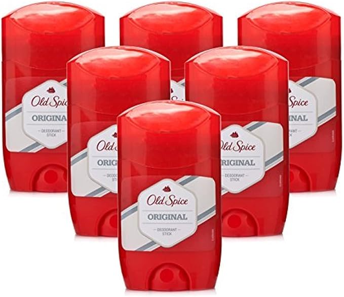 6x Old Spice ORIGINAL Deodorant Stick Mens Deo 50ml