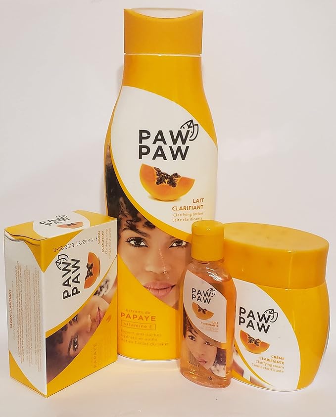 Paw Paw Clarifying Body Kit, 4 Pieces