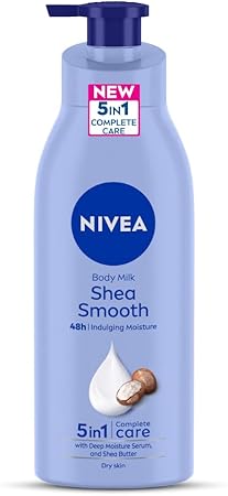 NIVEA Body Milk, Shea Smooth, 400ml