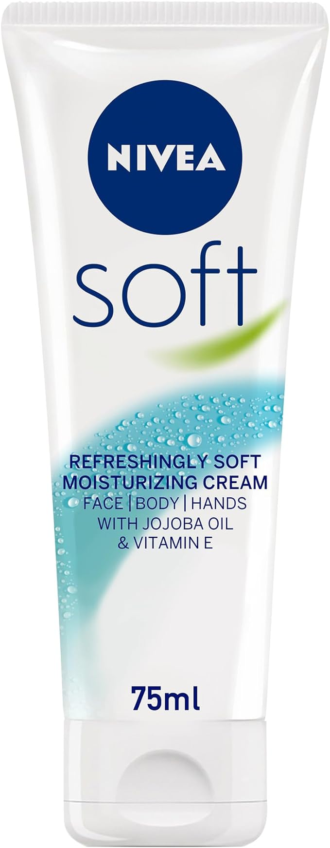 NIVEA Moisturising Cream, Soft Refreshing, Tube 75ml