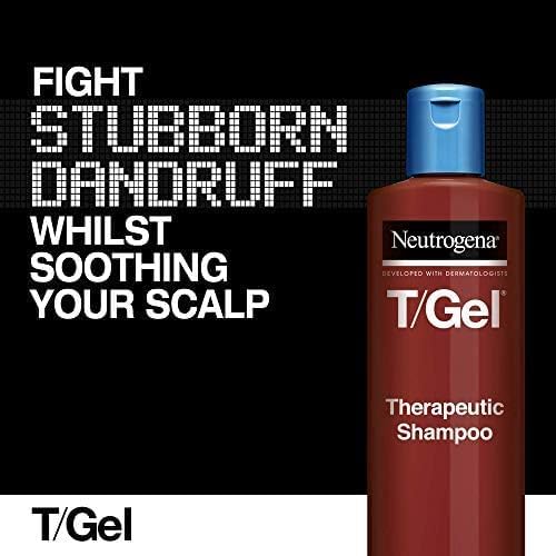 Neutrogena T/Gel Therapeutic Shampoo Treatment for Scalp Psoriasis, Itching Scalp and Dandruff, 250 ml